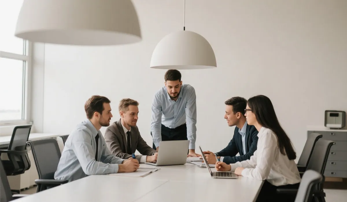 团队协作示意图