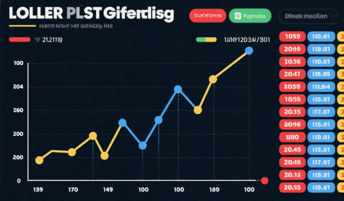 号码走势示意图
