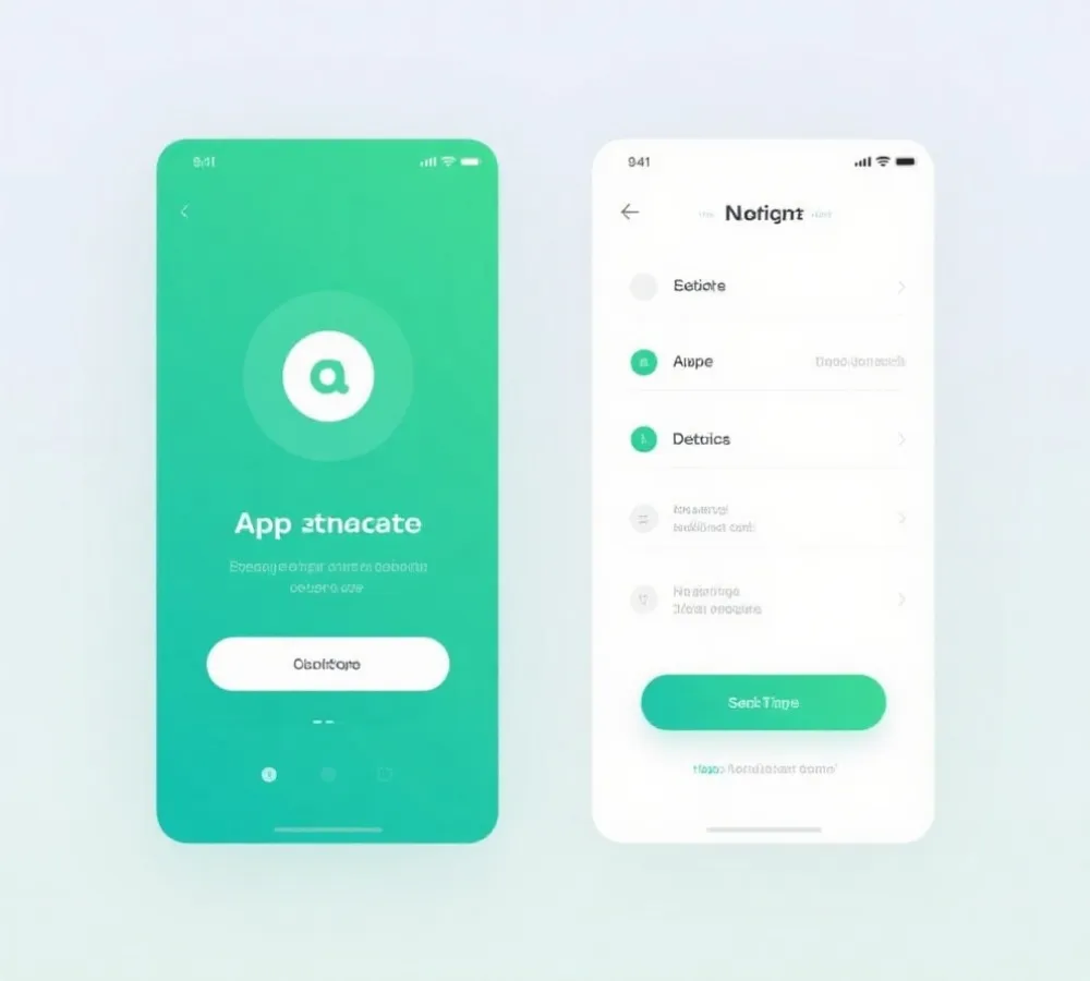 App功能与提醒设置示意图
